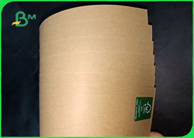 120gsm 160gsm Natural Kraft Liner Board Sheet Moisture Resistance For Packing