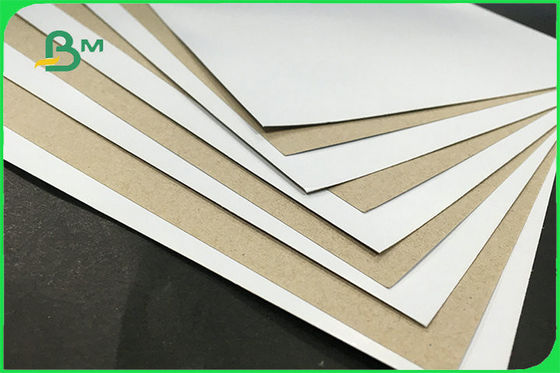 Recycled One Side Coated White Grey  Back Duplex Board For Packing Box