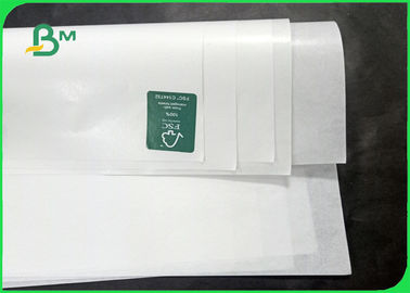 35gsm 40gsm Good Breakage Resistance FDA Hamburger Paper For Food Packing