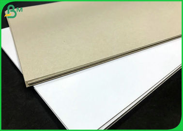 100% Recycled White Top Duplex Board Gray Back 230GSM Jumbo Roll Or Sheet