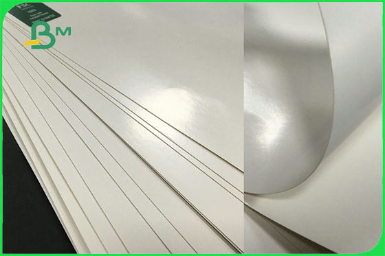 FDA 300gsm Ivory One Side Coated White Board PE GC1 Paper For Paper Bowl