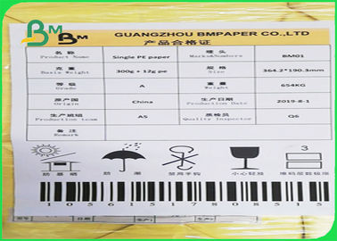 60g 80g Single PE Paper / Butcher Paper As Packing Material Tear Resistance