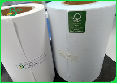 Size 100*100mm Strong Viscosity Thermal Sticker Paper For Market Labal