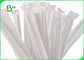 24g 28g Straw Wrapped Paper Water Proof White Kraft Paper Width 22 - 44 mm