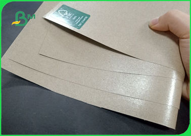 160g+10g Food Grade PE Environmentally Friendly Kraft Paper For Food Bag