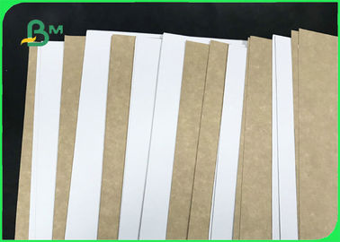 Hard Stiffness 250gsm - 365gsm Coated White Top Kraft Liner For Food Packages