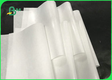 Virgin Wood Pulp 40gsm + 10g PE Coated Kraft Paper Roll For Food Packages