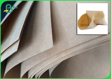 Food Grade 50gsm Virgin Natural Brown Kraft Paper Lunch Bags Paper