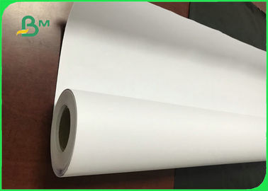 60gsm 70gsm 62 Inch White CAD Plotter Paper Roll For Garment