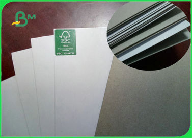 100% Recycled Coated White With Grey Back Duplex CCNB Paper For Shoes Boxes