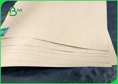 80gr - 140gr Recycle Pulp Good Toughness Kraft Paper Sheet For Shopping Bags