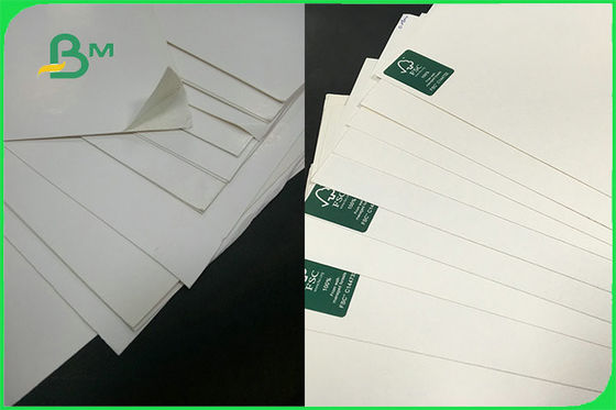 SBS FBB Cardboard Paper Roll 350 - 400gsm 90 X 110cm For Invisible Sock Packaging