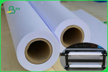 80gsm CAD Plotter Drawing Paper Roll For Textiles &amp; Construction