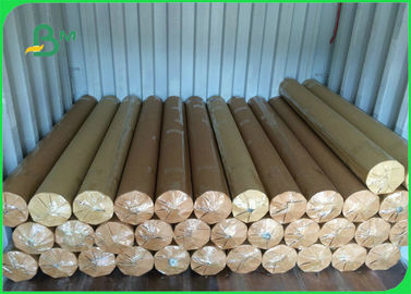 80gsm CAD Plotter Drawing Paper Roll For Textiles & Construction