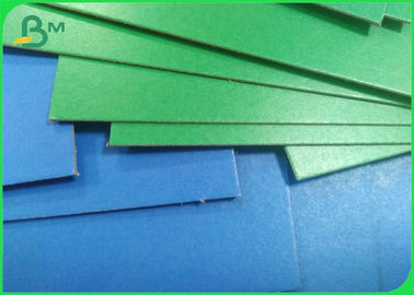 1.2mm High Stiffness Shiny Blue Solid Paper Board For Carton Box