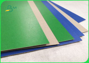 Blue / Green / Red Lacquered Solid Paperboard 1.3mm 1.5mm For Carton Box