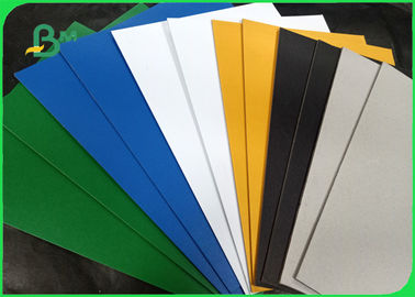 2.0mm recycle pulp glossy Varnish Colorful paperboard for gift box