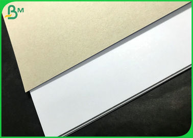 AAA Jumbo Roll C1S Grey Back White Top Paper 250gr To 400gr Duplex Board 1300mm