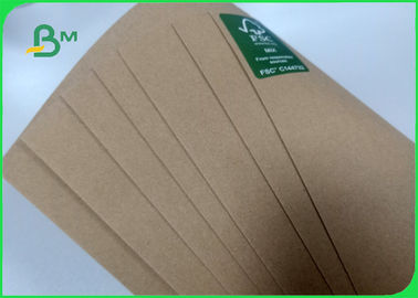 50 60 70 80gr Brown Kraft Paper Roll Bursting Resistance For Book Cover