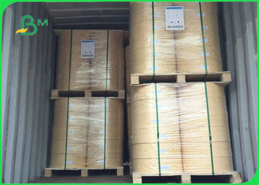 100% Food Grade Kraft Paper Roll 60gsm 120gsm For Making 6mm 8mm Straws