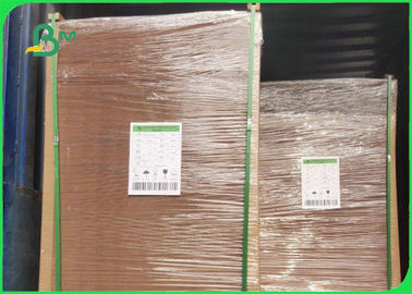 Virgin Wood Pulp 65 * 86cm 350gsm 400gsm Brown Kraft Board In Sheet