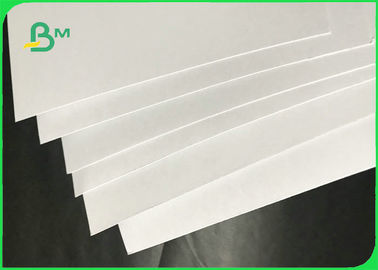 High Bright 0.6mm 0.9mm White Water Absorbent Paper For Coaster