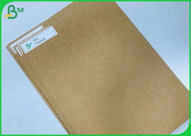 Roll 60g Sack 300g Unbleached Kraft Paper Board Sheet Rigid Food Box Material