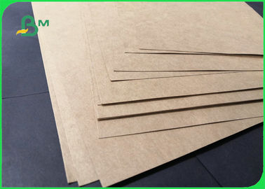 300gsm 400gsm Unbleached Kraft Paper Roll For Snack Food Packaging 70 * 100cm