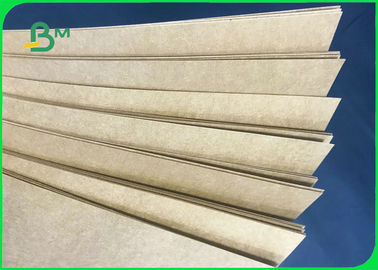 Recycled Pulp 200g  - 400g Natural Brown Kraft Board For Packages Boxes