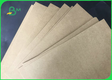 250GSM 300GSM Food Paper Tray Grease Resistant Brown Craft Paper 61 * 86cm