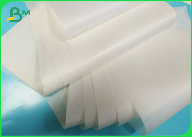 White 60 / 70 / 80gsm White Release Liner Base Paper For Stickers