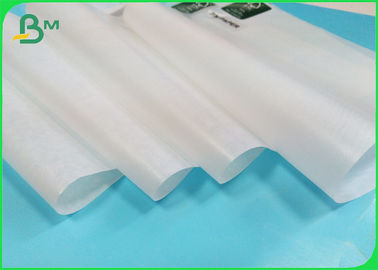 White 60 / 70 / 80gsm White Release Liner Base Paper For Stickers