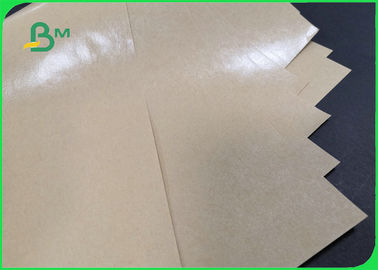 50g + 15gsm Brown Kraft PE Coated Sugar Packaging Paper 100% Food Safe