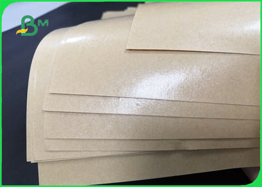 50g + 15gsm Brown Kraft PE Coated Sugar Packaging Paper 100% Food Safe