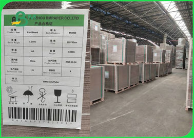Smooth Surface 1mm 2mm Gray Cardboard For Children Book Cover