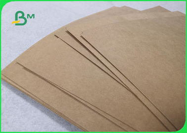 Moisture Proof Eco Brown Kraft Paper For Fast Food Packaging 300gsm 350gsm