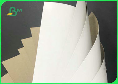 Grade AA 140gsm 170gsm Recyclable White Top Kraft Liner Paper For Packaging