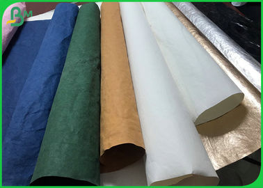 Biodegradable Washable Paper Multi Coloured 0.55mm Washed Paper For Plant Bag