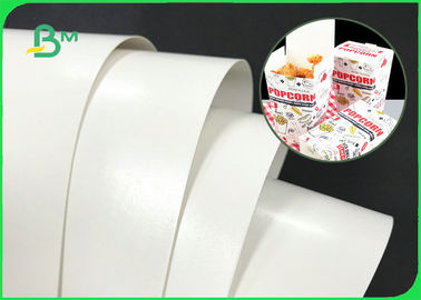 Double Sides White 300GSM 350GSM PE Coated Paper Board For Fast Food Boxes