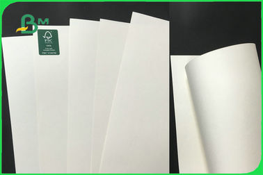 100% Virgin Pulp Biodegradable Uncoated Paper Cup Material 170 - 300gsm FDA FSC