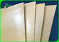 Greaseproof 350gsm + 15g Poly Coated Kraft Paper For Street Food Containers