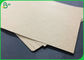 300GSM SGS Approved Brown Color Kraft Liner Sheet For Notebook Cover