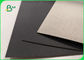 1mm 2mm Single Black Coated Cardboard Sheets For Gift Boxes Good Stiffness