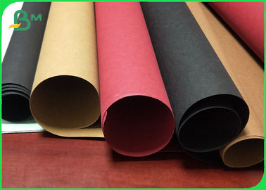 Moisture Proof Multicolor Washable Recycled Kraft Paper Roll For Plan Bag