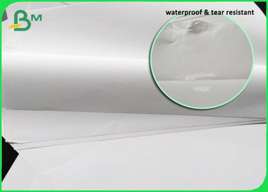 Smooth &amp; Waterproof Plain White Stone Paper 140um Sheet &amp; Roll