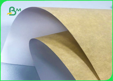 100% Safe 250gsm 325gsm Coated Kraft Paper Board For Dry Food Packaging