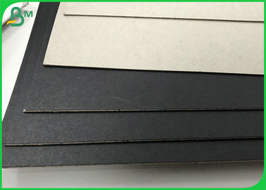 Rigid Box Material 1.5mm 2mm Thick Black Clay Straw Grey Cardboard Paper