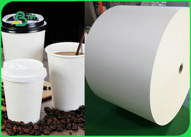 Eco Friendly 210gsm + 26g PE Coated Cupstock Paper Roll Food Grade Waterproof