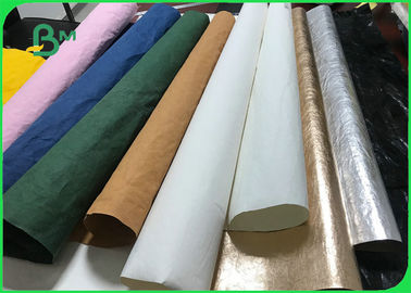 Durable Colour Washable Kraft Tex Paper Rolls For DIY Fashion Paper Bags