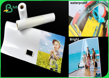 RC Lustre Photo Glossy Coated Paper 240GSM Inkjet Printing Paper 0.61*30m 0.914mm*30m